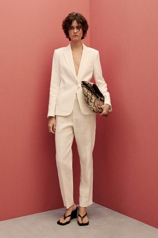 Pantalon - Blanc cassé