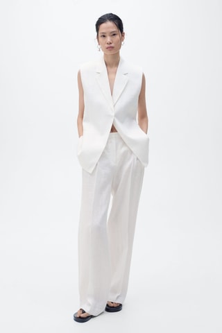 Pantalon - Blanc cassé