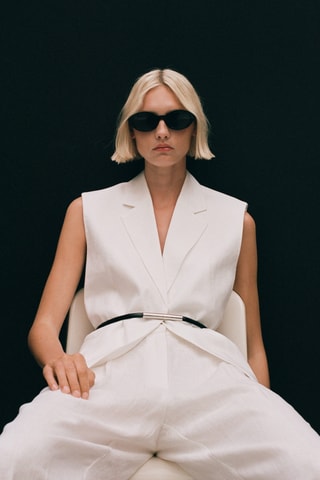 Pantalon - Blanc cassé