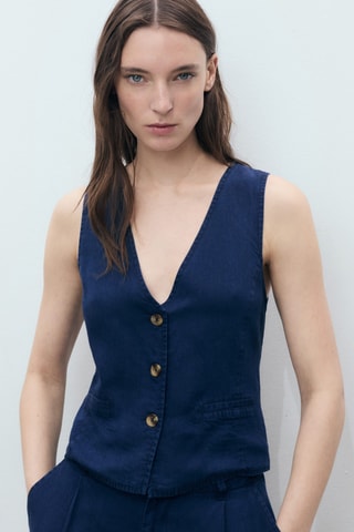 Gilet - Bleu marine