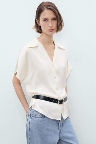Chemisier - Blanc cassé