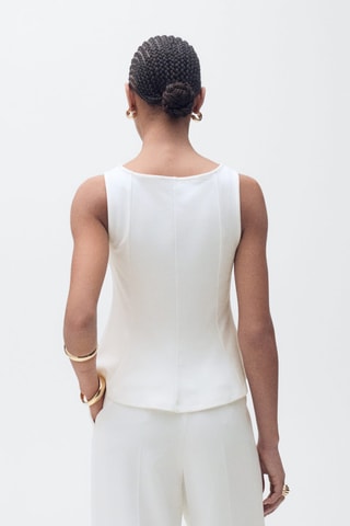 Top - Blanc