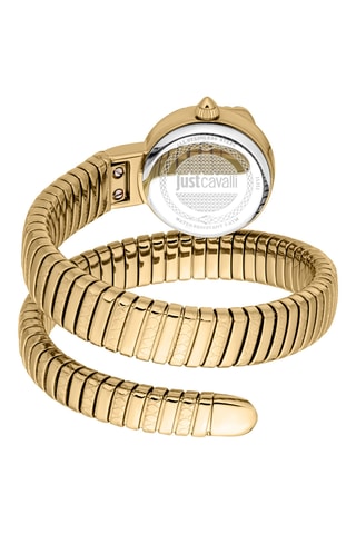 Stalen Quartz Horloge - Goudkleurig en Zilverkleurig