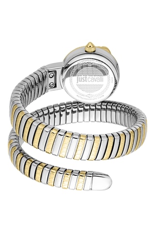 Stalen Quartz Horloge - Zilverkleurig en Goudkleurig