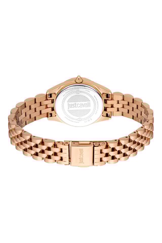 Stalen Quartz Horloge - Roségoudkleurig