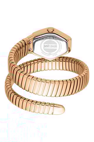 Stalen Quartz Horloge - Roségoudkleurig