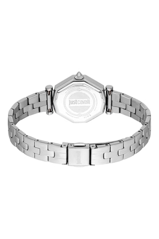 Stalen Quartz Horloge - Zilverkleurig