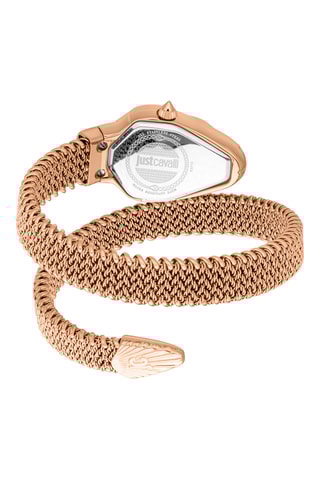 Stalen Quartz Horloge - Roségoudkleurig en Groen