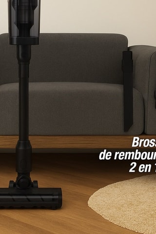 Aspirateur balai avec sac - 42 min d'autonomie