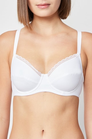 Reggiseno preformato Support Line - Bianco 