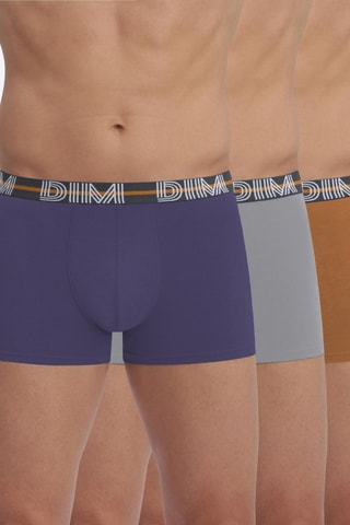 3 parigamba Dim Powerful - Viola, grigio e marrone