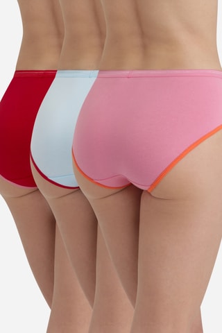 3 culotte Collaboration IDLF - Rosa e celeste