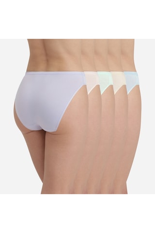 5 slip Collaboration IDLF - Malva e verde acqua