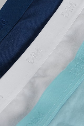 3 slip Pockets Ecodim - Blu e bianco