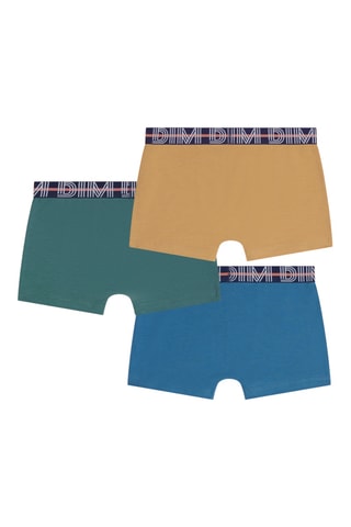 3 parigamba Coton stretch - Blu e beige