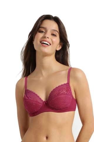Reggiseno Feminine Line - Bordeaux