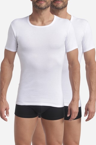 2 t-shirt Ecodim Coton - Bianco