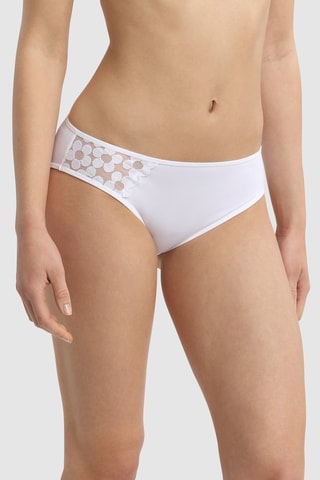 Slip Generous Broderie - Bianco