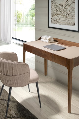 Secretária em madeira 1 gaveta - 116 x 55 x 82 cm