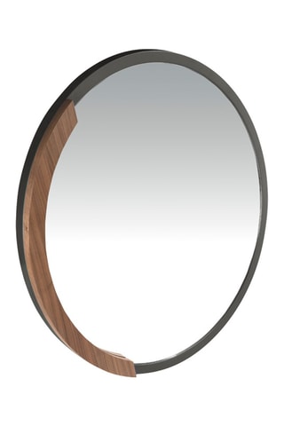 Espelho em madeira - 80 x 4 x 80 cm