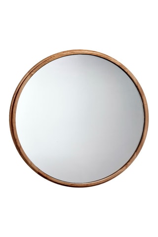 Espelho circular - Natural - 90 x 90 x 4 cm