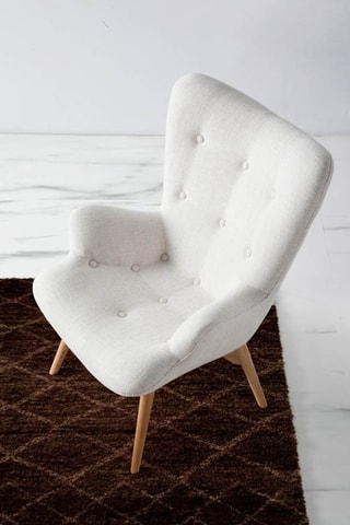 Cadeirão - Branco - Em tecido