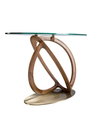 Consola de vidro - 125 x 78 x 45 cm