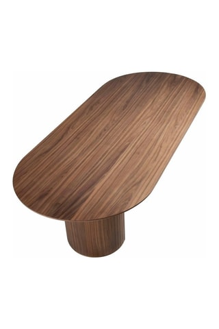 Table à manger en noyer - 240 x 75 x 105 cm