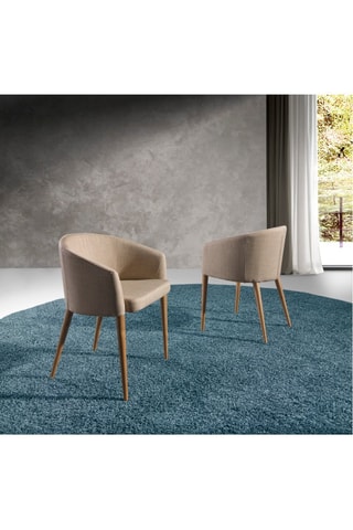 2 chaises en bois - 59 x 78 x 56 cm