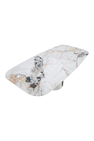 Table à manger en porcelaine - 238 x 110 x 76 cm