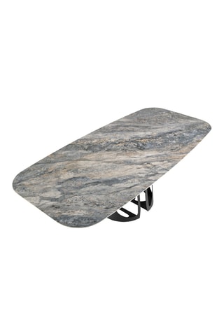 Table à manger en porcelaine - 240 x 110 x 76 cm