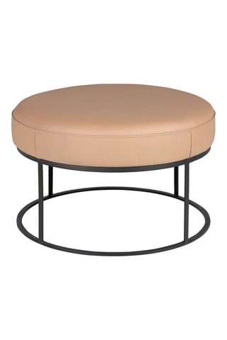 Banquette en cuir - 77 x 44,6 cm