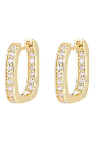 Pendientes - Plata chapada en oro amarillo