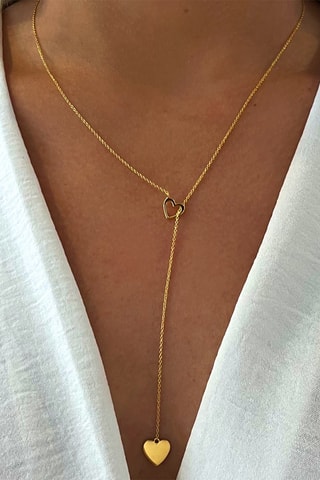 Collar - Plata chapada en oro amarillo