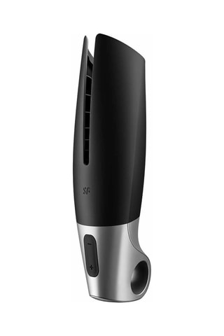 Waterproof Smartmasturbator Zwart - 21 cm