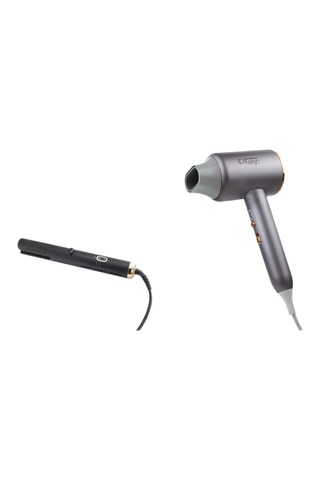 Estuche secador y plancha de pelo -