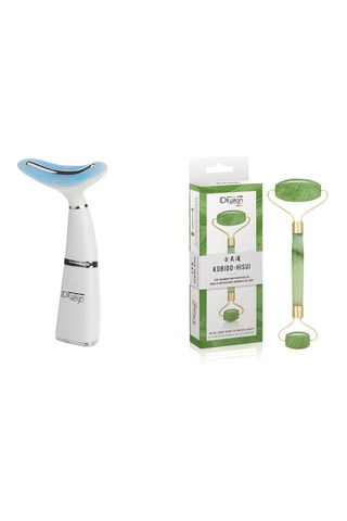 Aparato reductor de papada y rodillo de jade