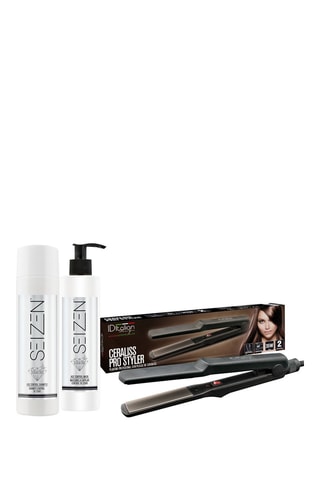 Estuche cabello Diamant y plancha Ceraliss - Cabello dañado - 3 productos