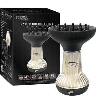 Secador difusor de rizos - Negro y dorado - 800 W
