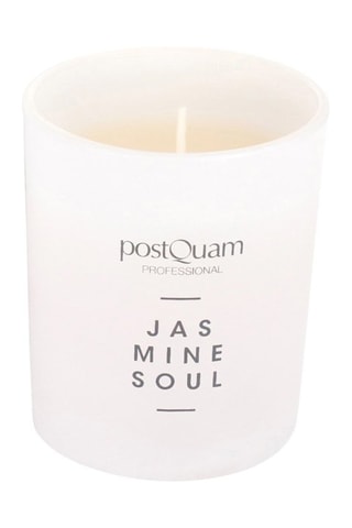 Vela de cera vegetal con fragancia de jazmín