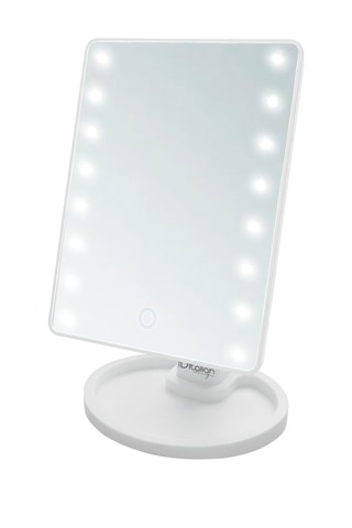 Espejo portátil con LED