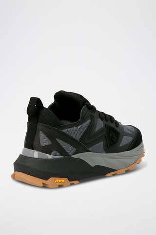 Ténis com plataforma Rocx low - Preto