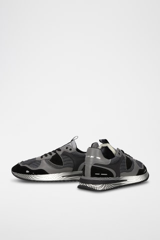 Baskets en cuir - Gris