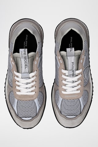 Baskets en cuir - Gris