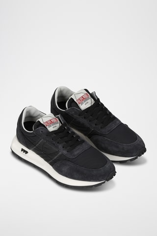 Baskets en cuir - Noir