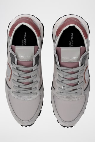 Baskets en cuir - Gris