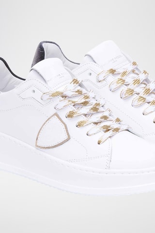 Baskets en cuir - Blanc