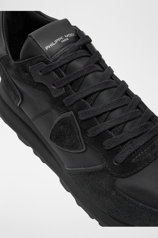 Baskets en cuir - Noir