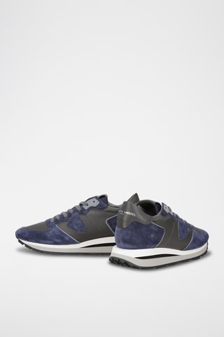 Leren Sneakers - Grijs