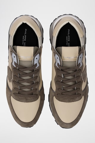 Baskets en cuir - Beige